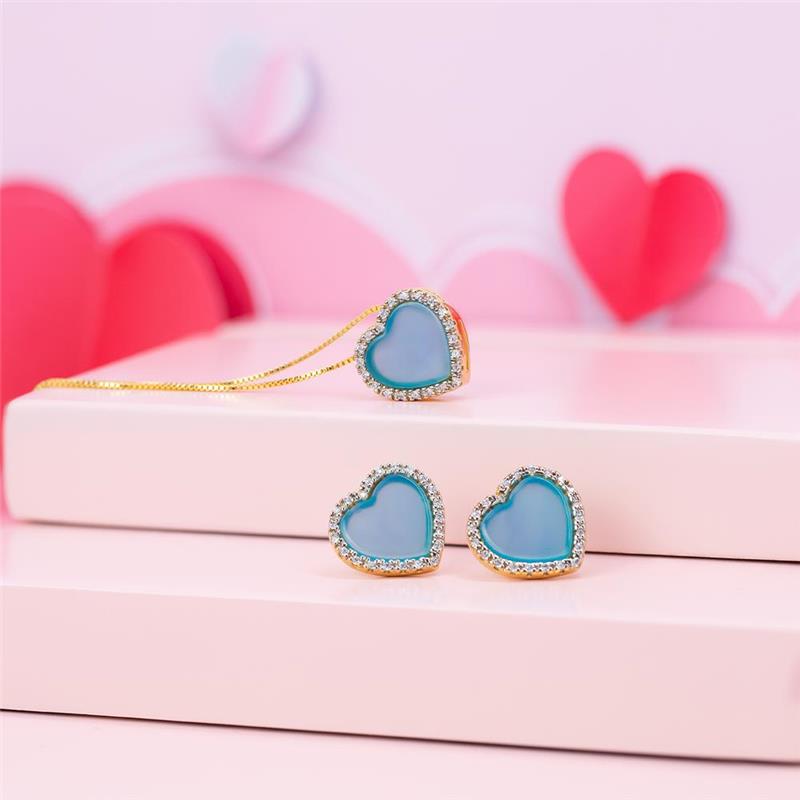 BRINCO FOLHEADO A OURO E RÓDIO BRANCO