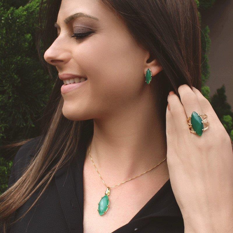 BRINCO FOLHEADO A RÓDIO NEGRO