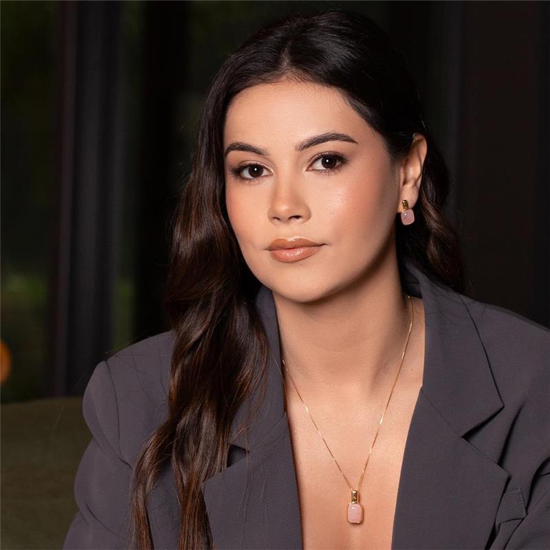 CONJUNTO FOLHEADO A OURO