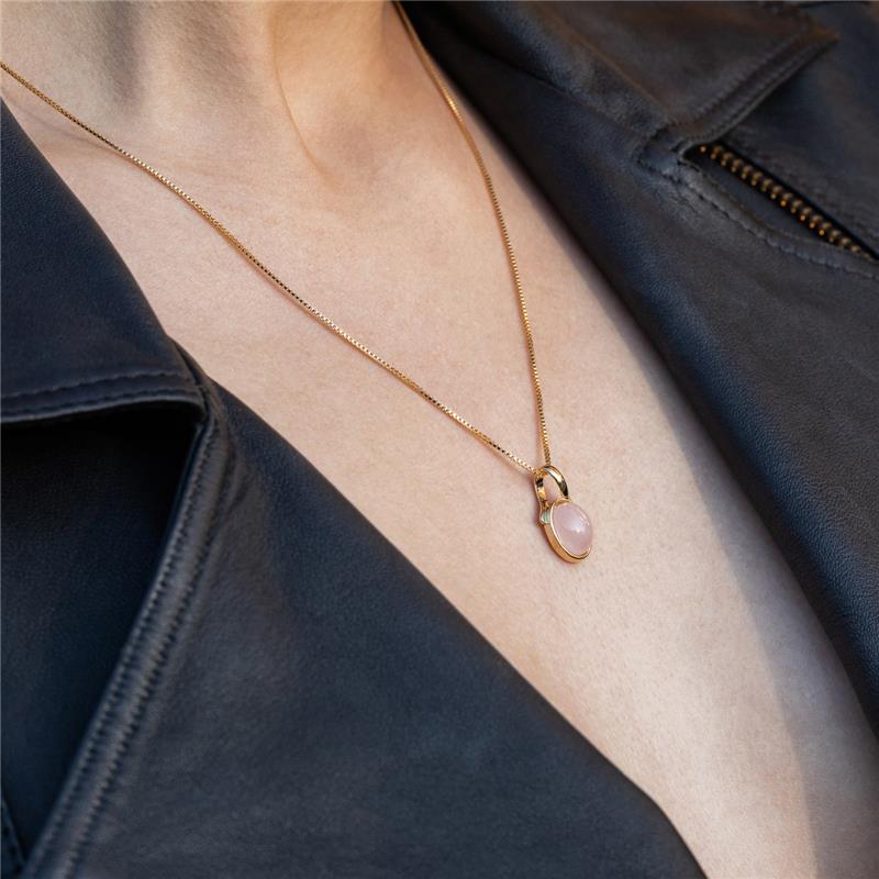 CONJUNTO FOLHEADO A OURO