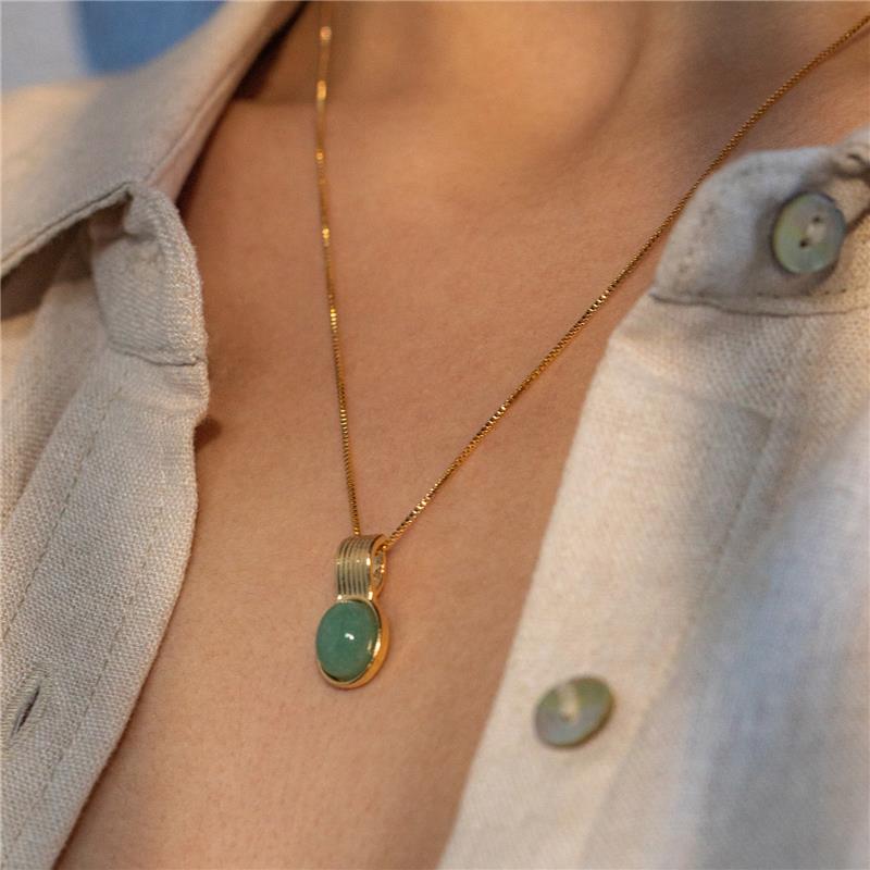 CONJUNTO FOLHEADO A OURO