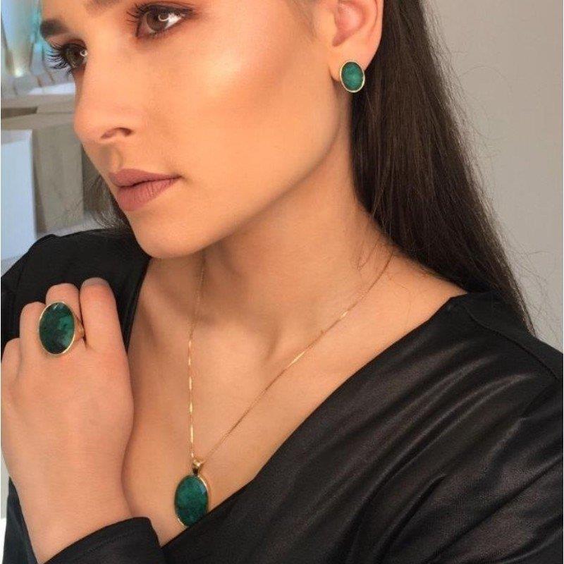 CONJUNTO FOLHEADO A RÓDIO