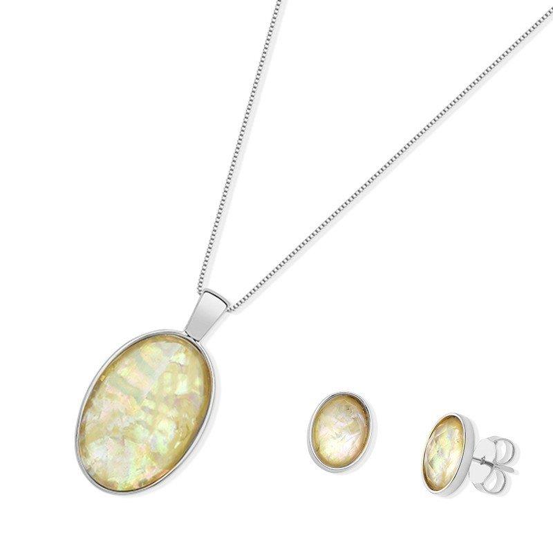 CONJUNTO FOLHEADO A RÓDIO