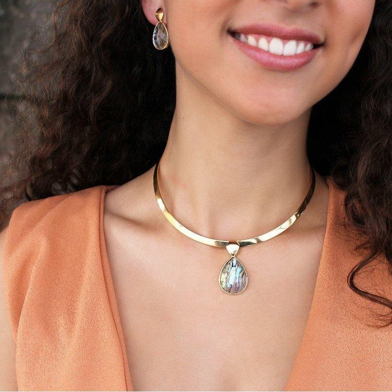 CONJUNTO FOLHEADO A RÓDIO