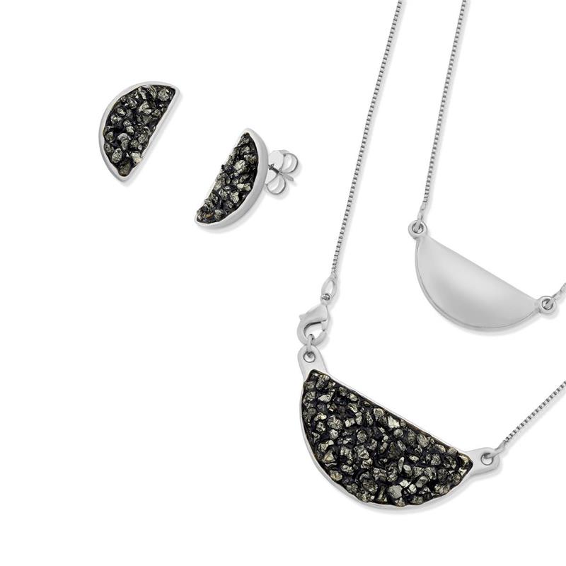 CONJUNTO FOLHEADO A RÓDIO