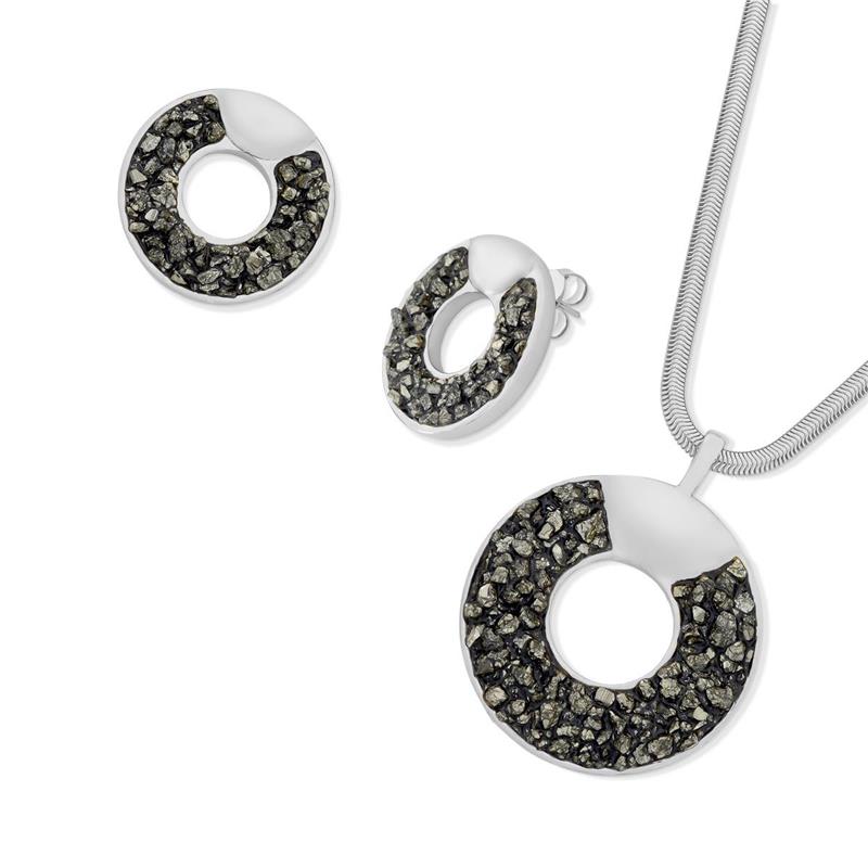 CONJUNTO FOLHEADO A RÓDIO