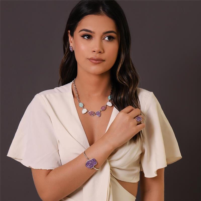 CONJUNTO FOLHEADO A RÓDIO