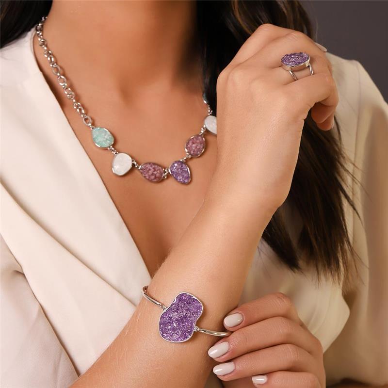 CONJUNTO FOLHEADO A RÓDIO