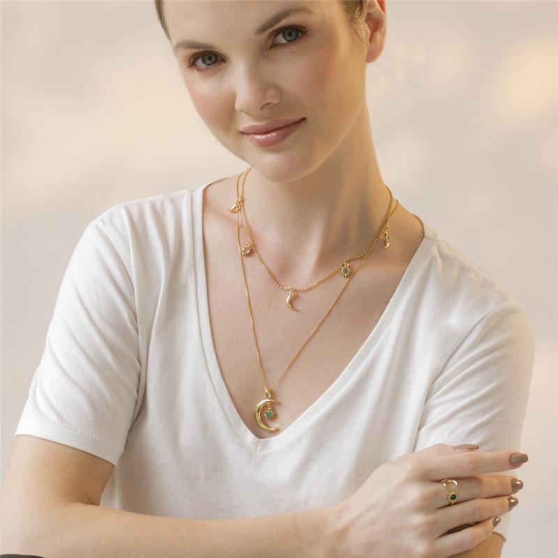 COLAR FOLHEADO A OURO