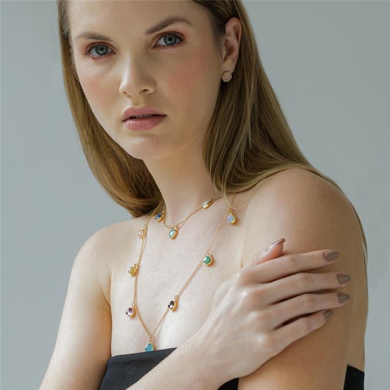 COLAR FOLHEADO A OURO