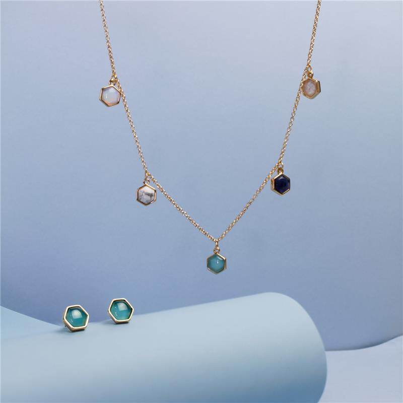 COLAR FOLHEADO A OURO