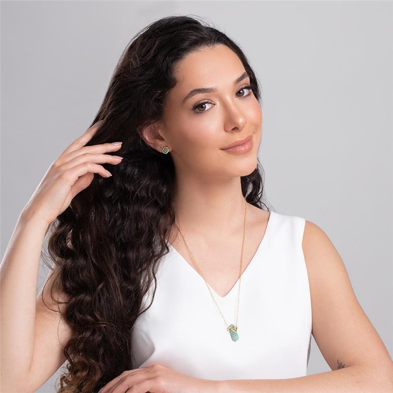 COLAR FOLHEADO A OURO