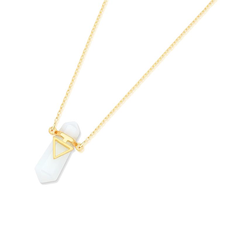 COLAR FOLHEADO A OURO