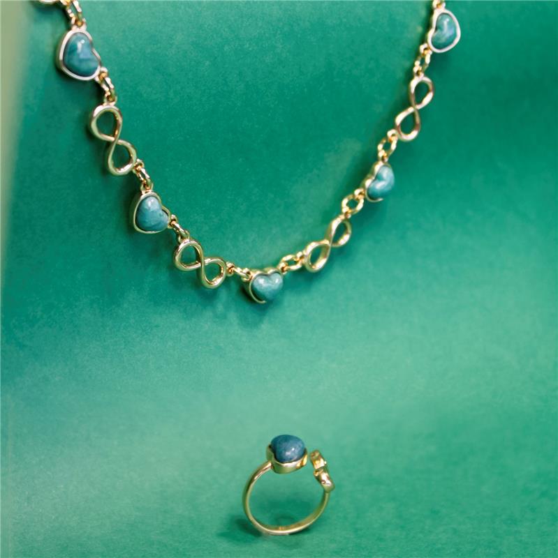 COLAR FOLHEADO A OURO