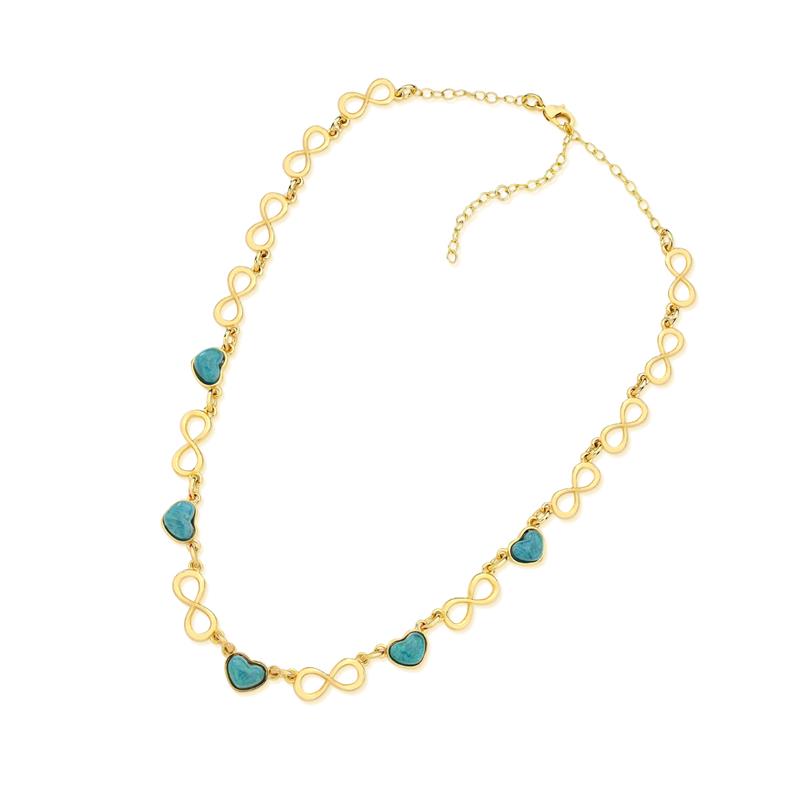 COLAR FOLHEADO A OURO