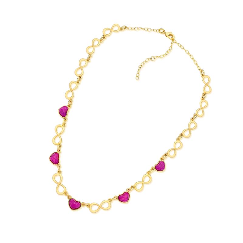 COLAR FOLHEADO A OURO