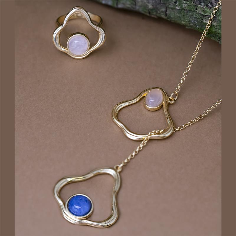 COLAR FOLHEADO A OURO