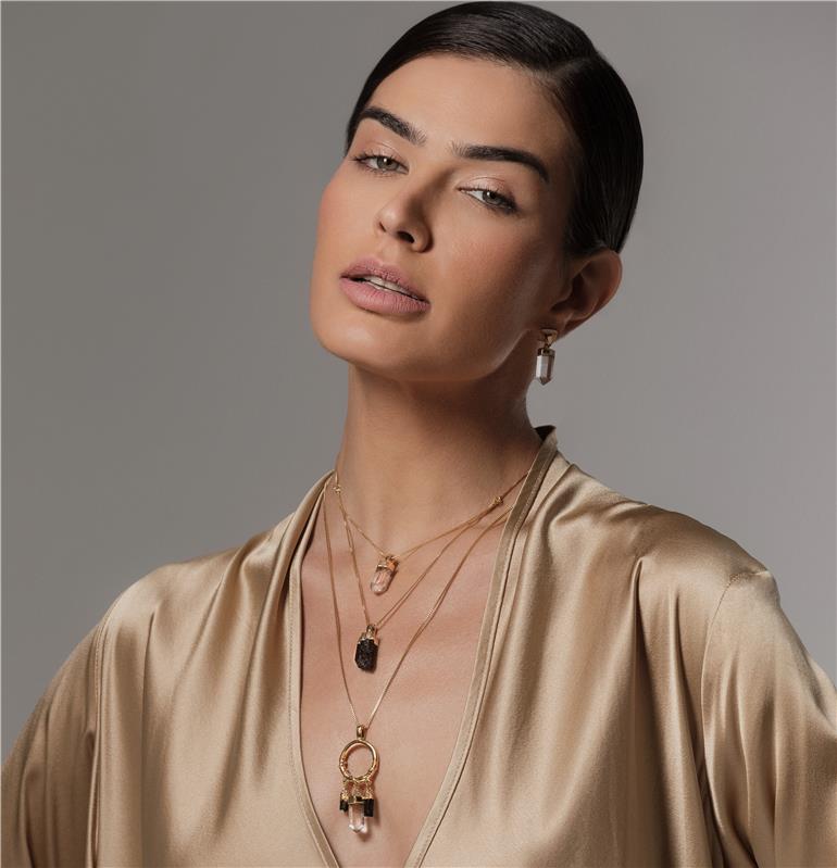 COLAR FOLHEADO A OURO