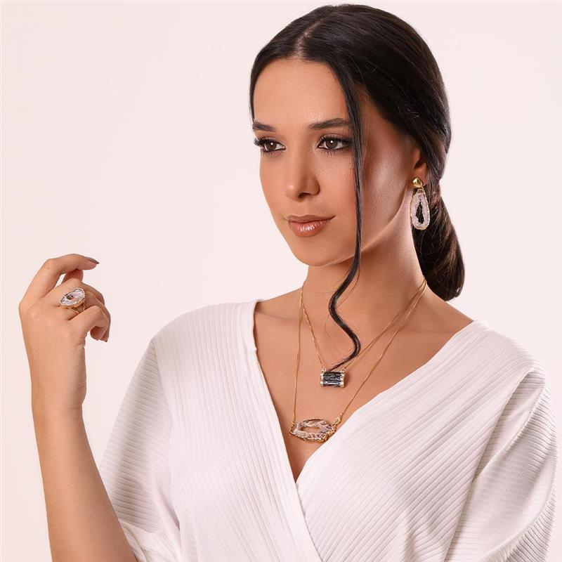 COLAR FOLHEADO A OURO