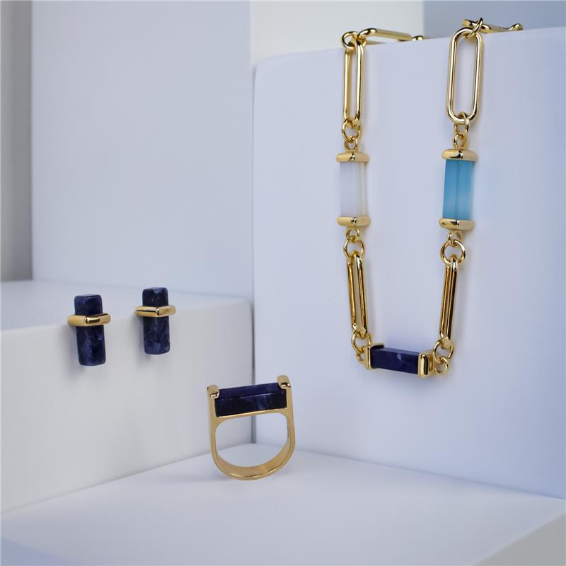 COLAR FOLHEADO A OURO