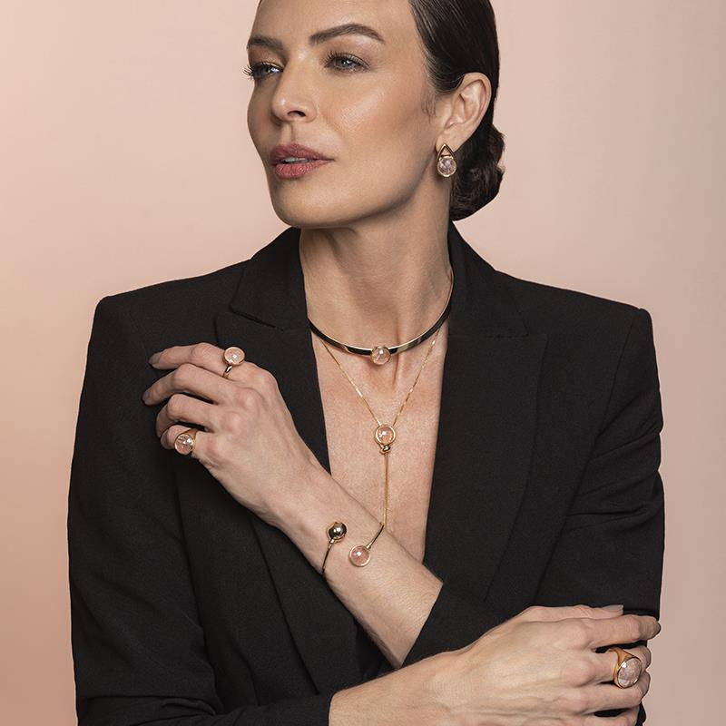 COLAR FOLHEADO A RÓDIO