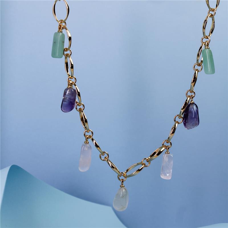 COLAR FOLHEADO A OURO