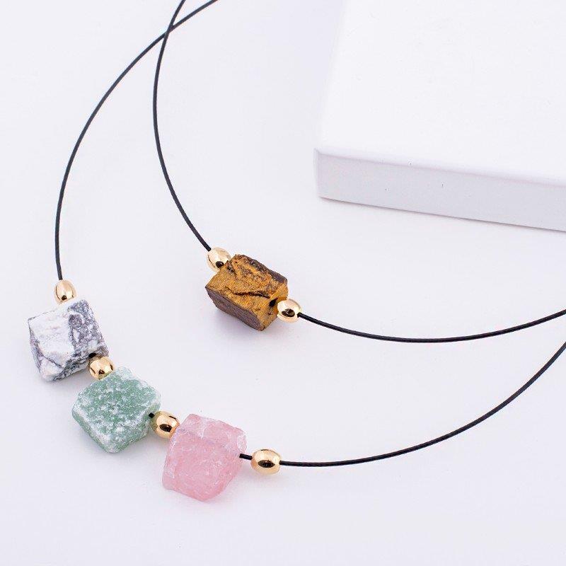 COLAR FOLHEADO A OURO