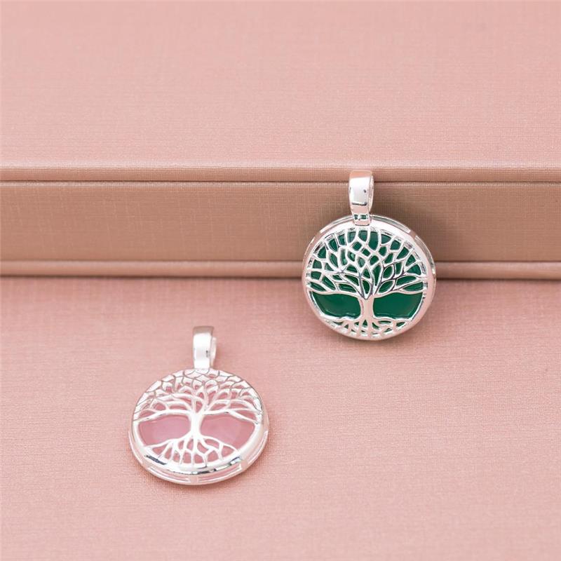 PINGENTE FOLHEADO PRATA