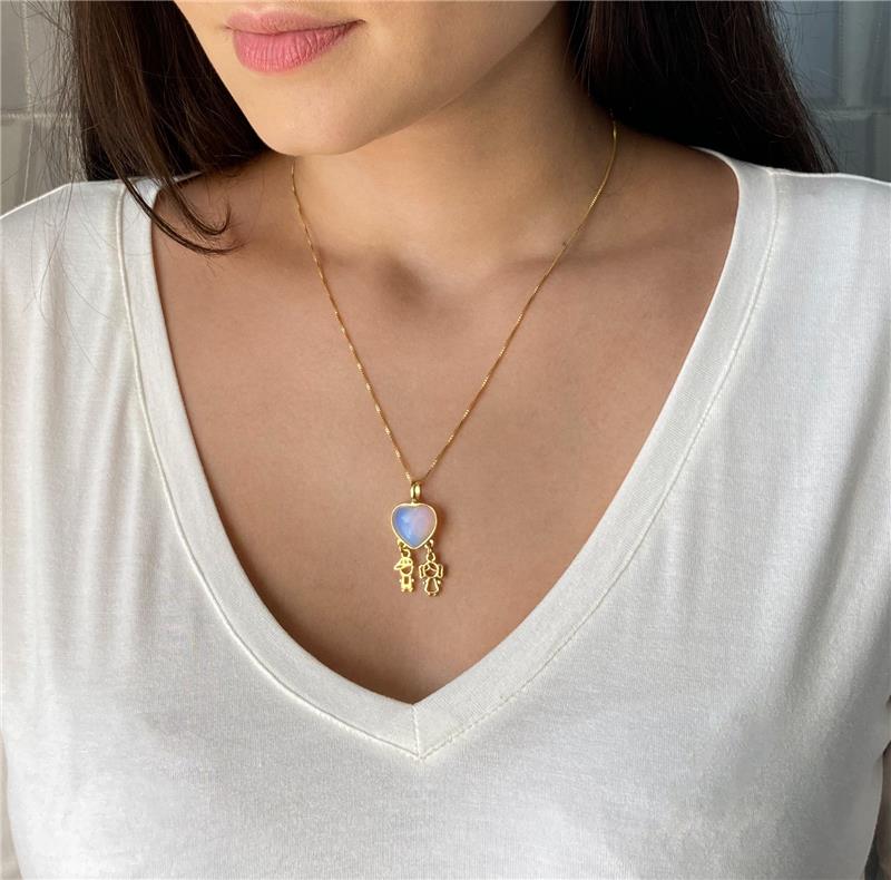 PINGENTE FOLHEADO A OURO