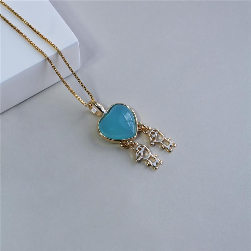 PINGENTE FOLHEADO A OURO