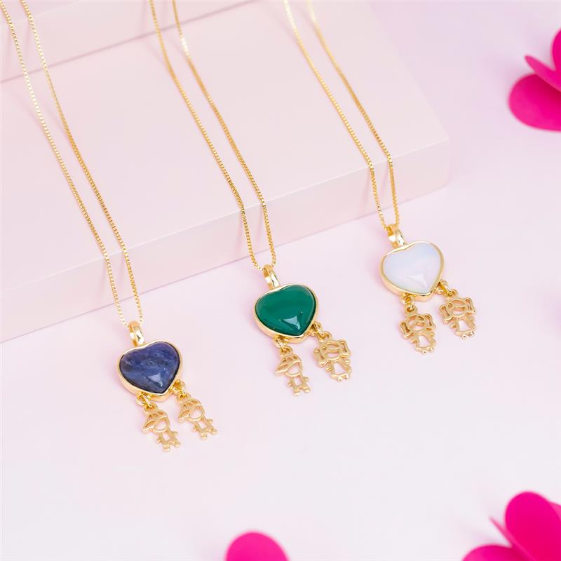 PINGENTE FOLHEADO A OURO