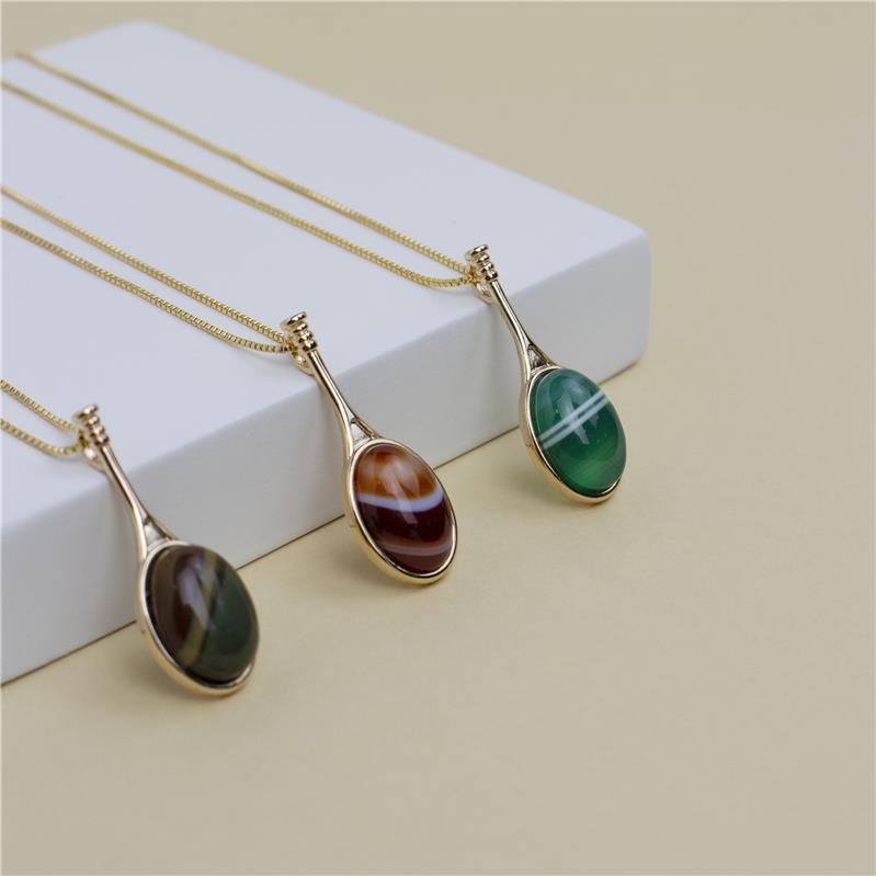 PINGENTE FOLHEADO A OURO