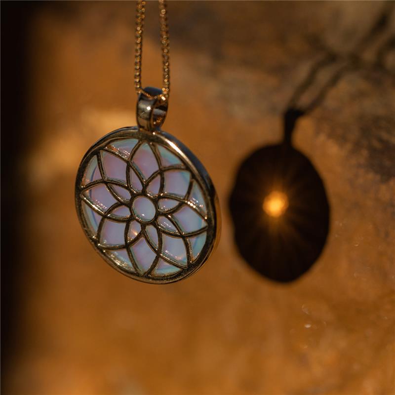 PINGENTE FOLHEADO A OURO