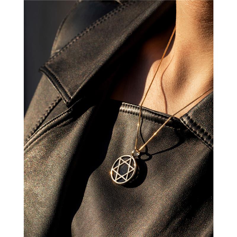 PINGENTE FOLHEADO A OURO