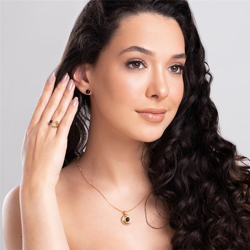 PINGENTE FOLHEADO A OURO