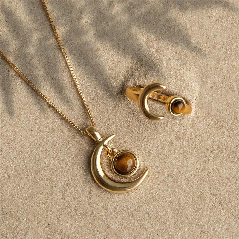 PINGENTE FOLHEADO A OURO