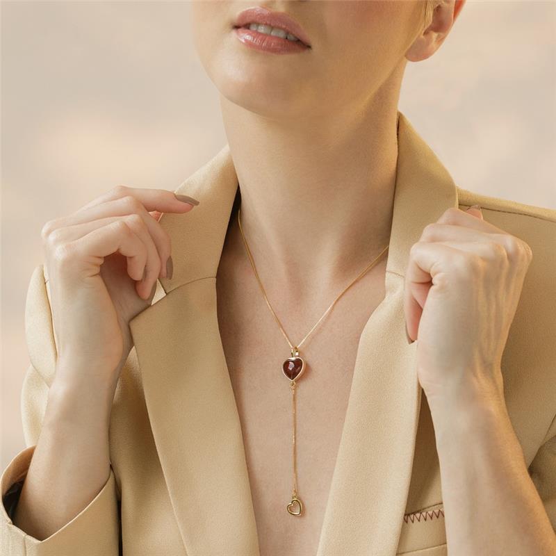 PINGENTE FOLHEADO A OURO