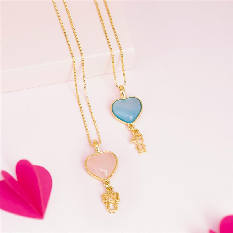 PINGENTE FOLHEADO A OURO