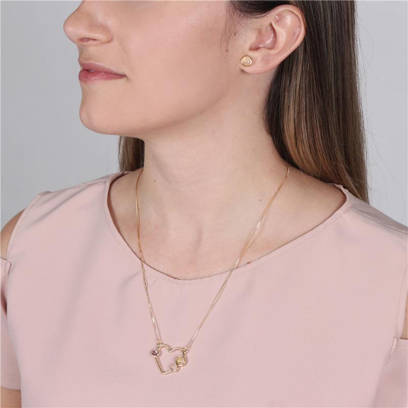 PINGENTE FOLHEADO A RÓDIO