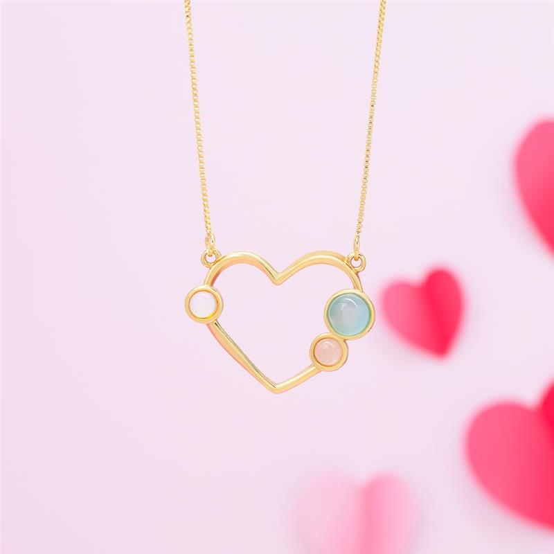 PINGENTE FOLHEADO A OURO