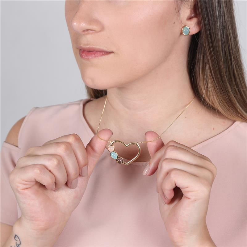 PINGENTE FOLHEADO A OURO