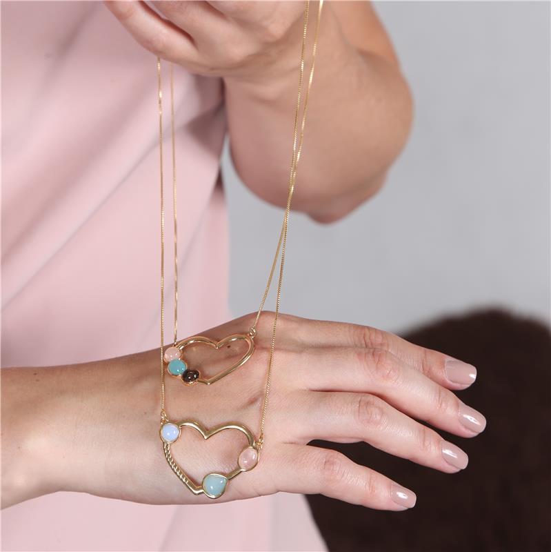 PINGENTE FOLHEADO A OURO