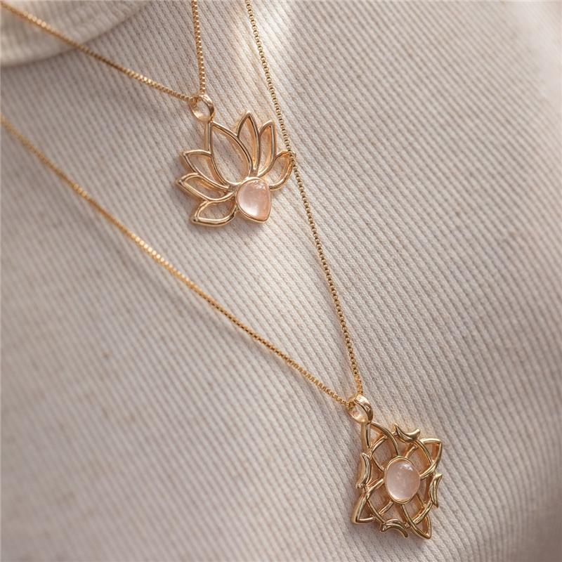 PINGENTE FOLHEADO A OURO