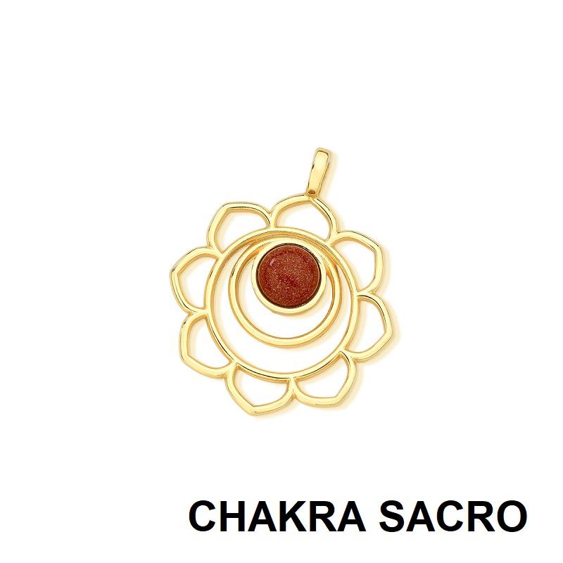 PINGENTE FOLHEADO A OURO