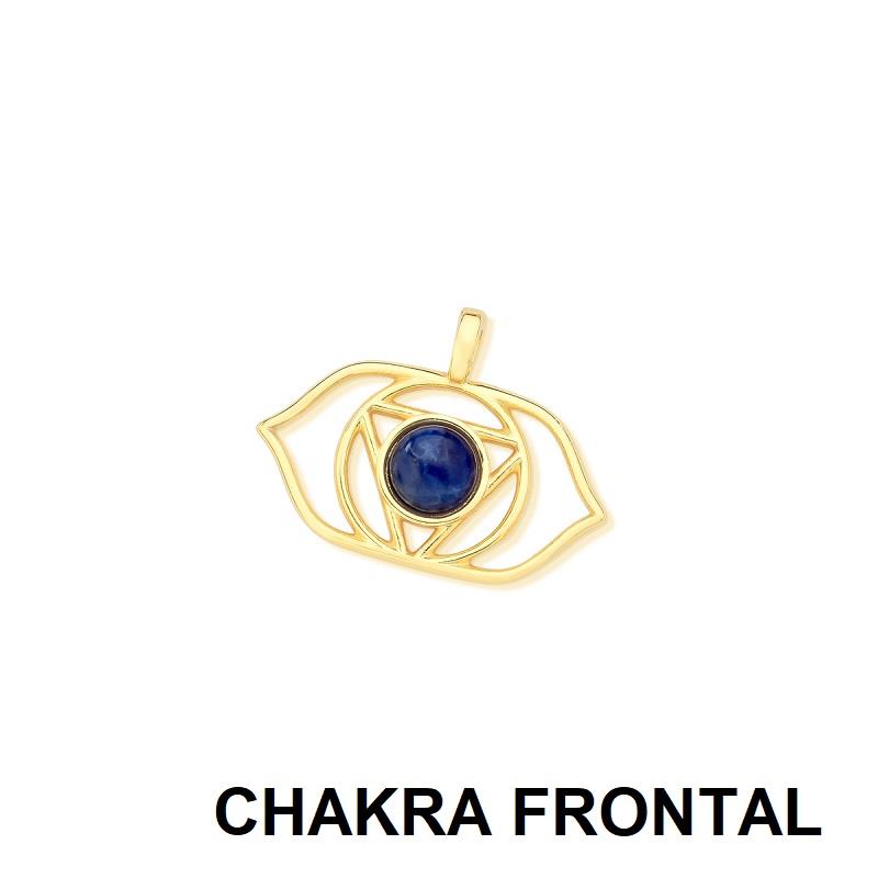 PINGENTE FOLHEADO A OURO