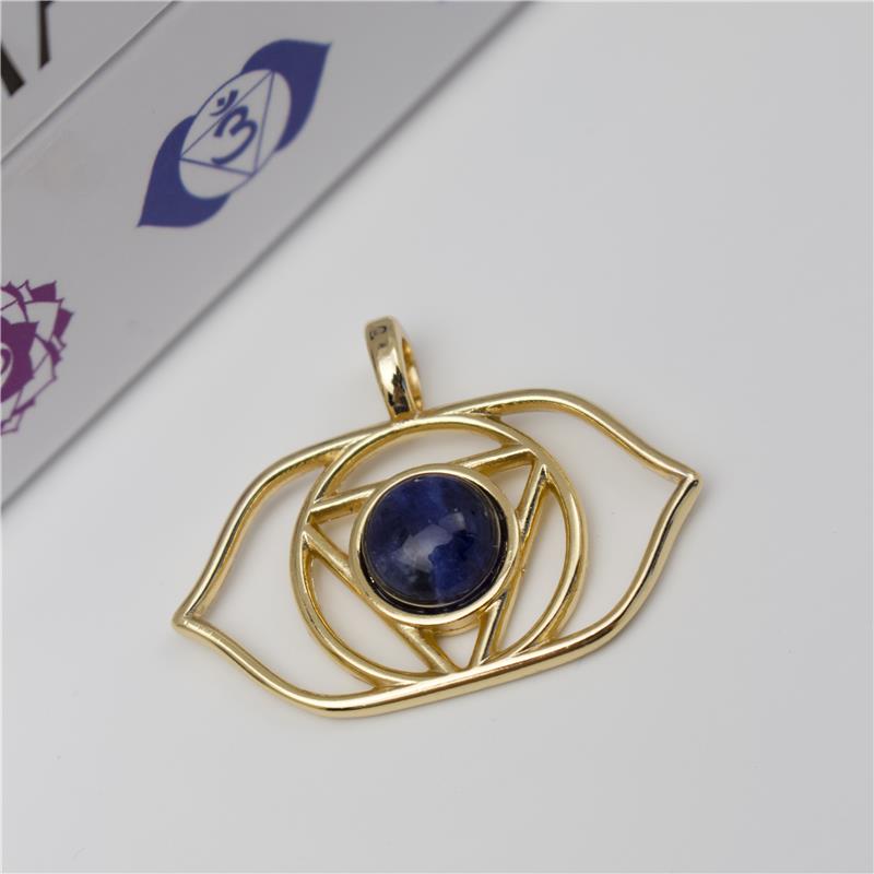 PINGENTE FOLHEADO A OURO