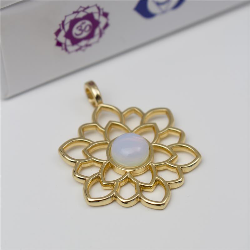 PINGENTE FOLHEADO A OURO