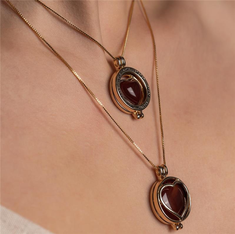 PINGENTE FOLHEADO A OURO