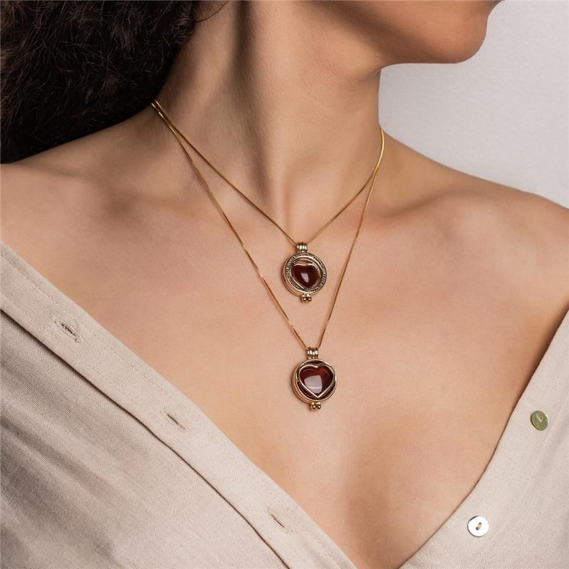 PINGENTE FOLHEADO A RÓDIO