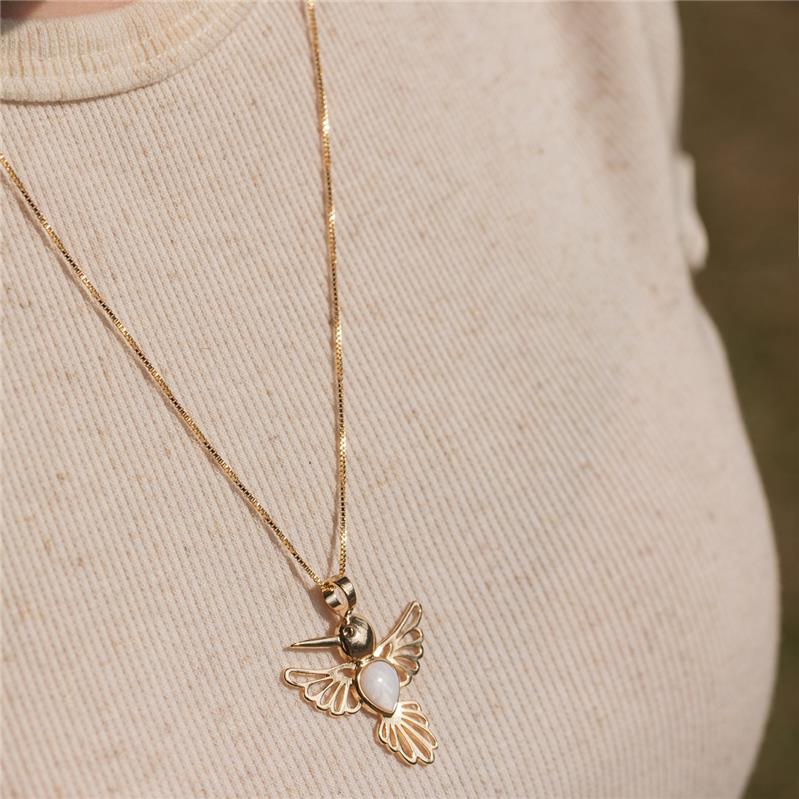 PINGENTE FOLHEADO A OURO